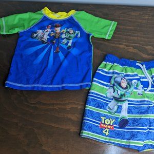 Toy Story 4 Swimsuit Set 2T
